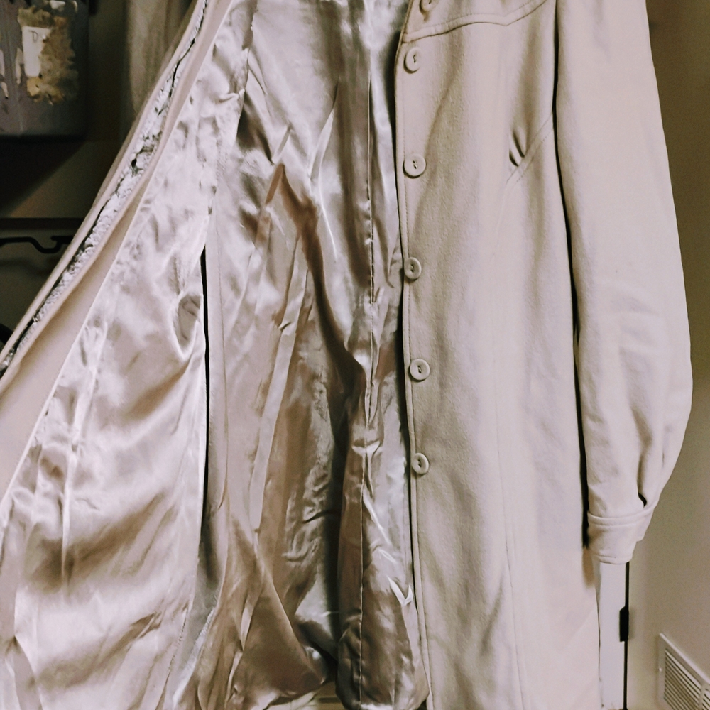 Elevenses Gray Wool Car Coat For Sale! - Picture 3 of 3